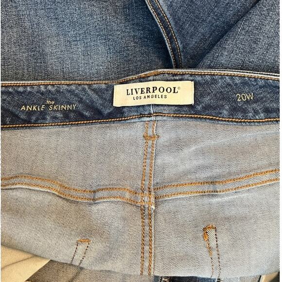 Liverpool Los Angeles The Ankle Skinny Jeans Womens Size 20W - Picture 6 of 8